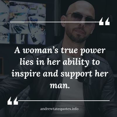 Andrew Tate Best Quotes About Women